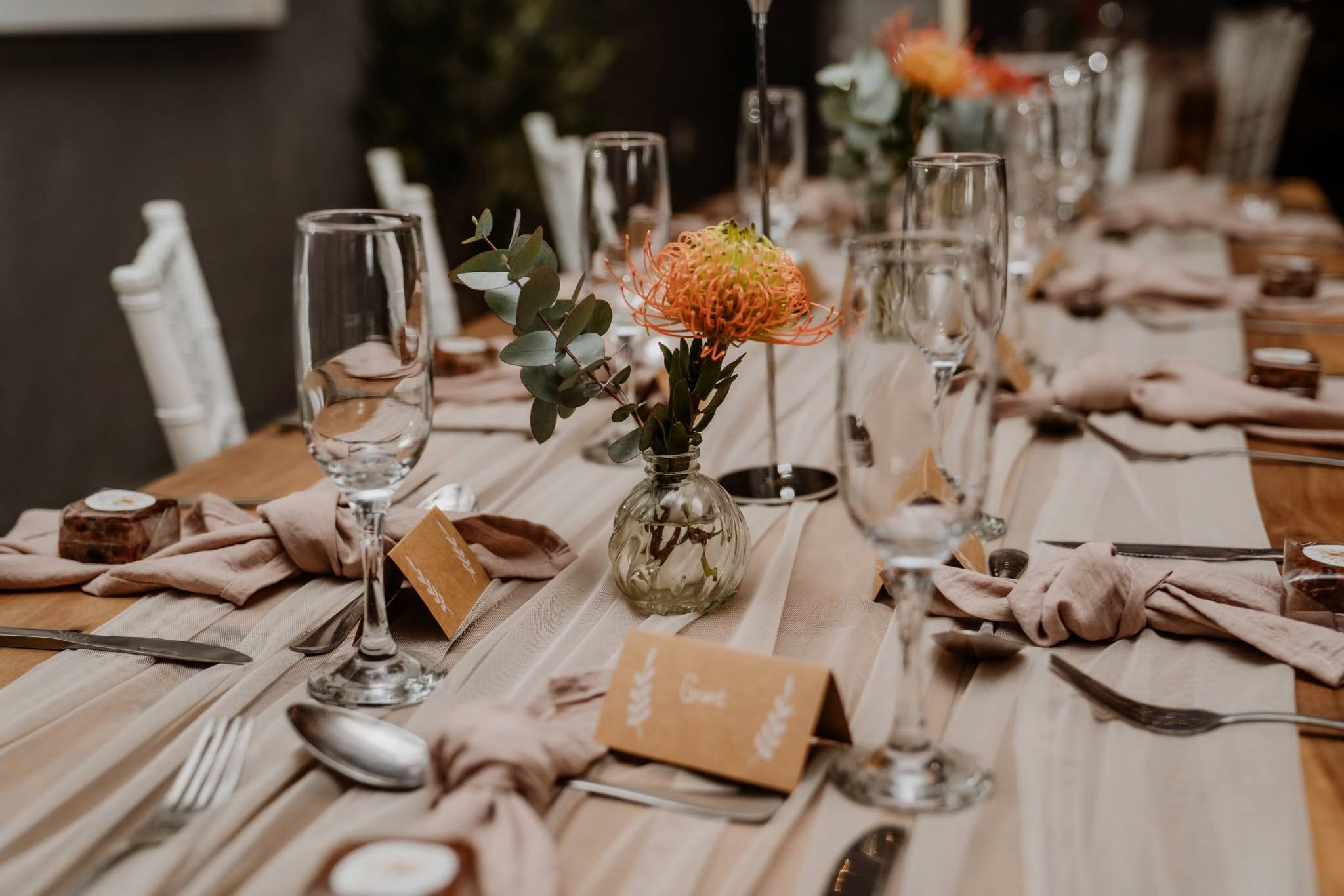 Stonehaven Venue Garden Setup